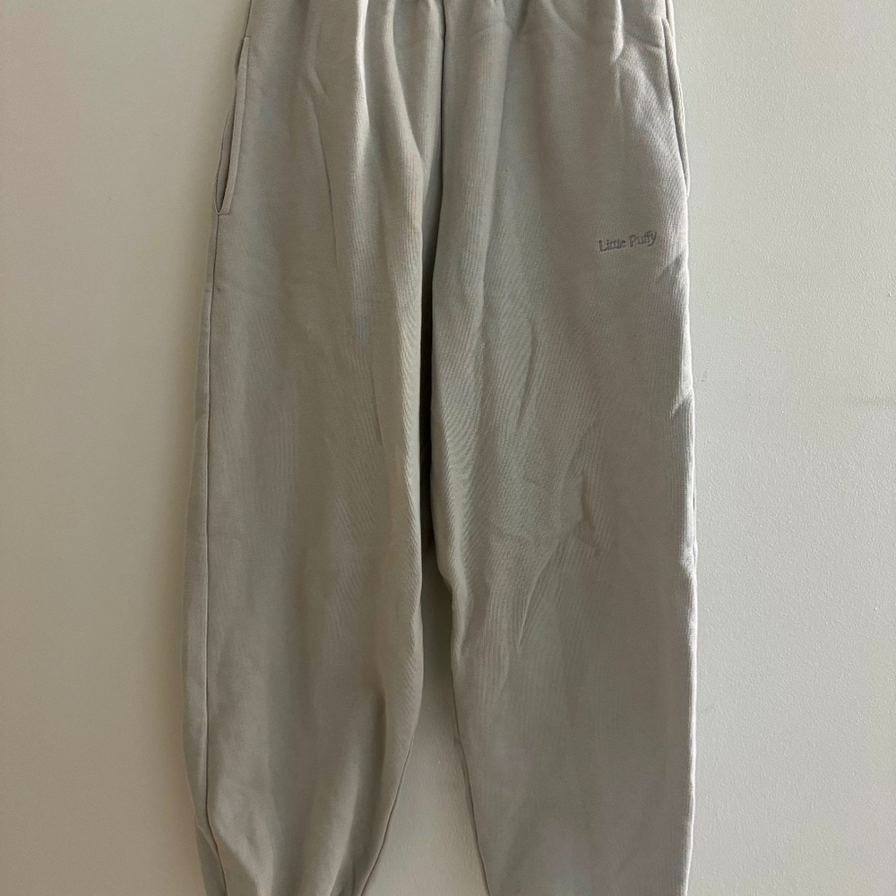 Little Puffy Michelle Choi Gray Sweatpants Medium